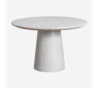 Table de salle à manger ronde Ø120 cm en ciment Noemi