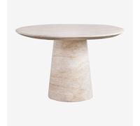 Table de salle à manger ronde Ø120 cm en ciment Noemi