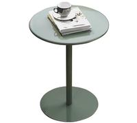 Table de salle à manger ronde moderne, hauteur de comptoir, prête à l'extérieur, idéale pour les conférences de bureau, les réunions de café ; idéale comme table de bar à cocktails ou table de bistrot