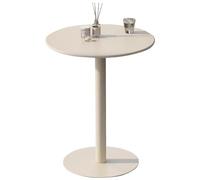 Table de salle à manger ronde - Petite table basse de conférence, table de réunion extérieure étanche, design en hauteur pour bistrot, pub