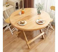 Table de salle à manger ronde pliable - Table console extensible pour les petits espaces, design pliable polyvalent pour les chambres et les chambres