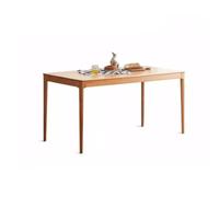 Table de Salle à Manger Table à Manger rectangulaire en Bois Massif, Moderne et Simple, for la Maison, Table d'ordinateur, Table de conférence Table de Cuisine(M:150 * 75 * 75cm)