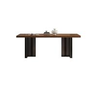Table De Salle À Manger Table à Manger rectangulaire rétro en Ardoise for Maison, Salon, hôtel, Restaurant, café Tables Basses pour Salon(180cm)