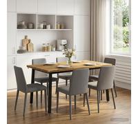 Table de salle à manger / Table de repas Bois d'Acacia Massif à moderne vidaXL v