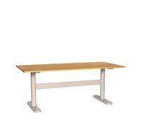 Table de Salle à Manger Tona L190 Naturel/ Gris