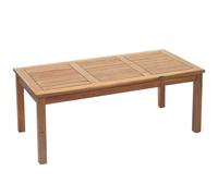 Table De Salon Hwc-E99, Table De Jardin Table D'appoint Table De Balcon, Bois Massif Acacia Certifié Mvg 100x50 Cm, Brun Marron