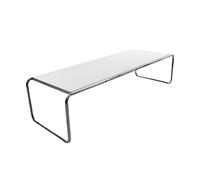 Knoll International Table de salon Laccio rectangulaire blanc LxHxP 136x34x48cm