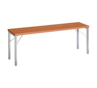 Table de séminaire noyer Confort pliante L 200 cm
