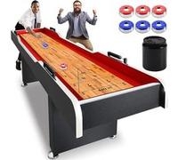 Table de Shuffleboard - SereneLife - Noir Noir G