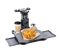 Table de siège d'auto | Table pliable et réglable à haute charge | Bureau pour manger les passagers arrière en voyage | Pour remorque RV camion automobile pick-up berline