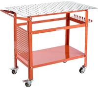 Table de soudage professionnelle 1016x609,6x914,4mm - Etabli de soudage table de montage - charge 272/362kg - pour atelier et industrie