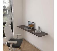 Table de table murale en bois table à manger table d'ordinateur pliant de table à feuille de goutte à feuille mortelle facile à assembler étagère de paroi des feuilles de drop économisage pour la