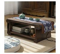 Table De Thé Tatami De Style Japonais, Table Basse Pliante, pour Salon, Salle À Manger, Salon De Thé, Décoration Intérieure (S : 50x30x20cm)