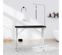 Table de Toilettage Ajustable pour Chiens Chats Animaux 1 Potence vidaXL