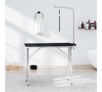 Table de Toilettage Ajustable pour Chiens Chats Animaux 1 Potence vidaXL