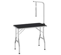Table de Toilettage Ajustable pour Chiens Chats Animaux 1 Potence vidaXL