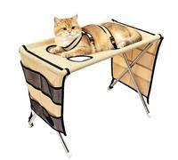 Table De Toilettage Pour Chat Petit Support Respirant Et Détachable | Support Pour Chien Coupe De Griffes Chiot Chien Senior Bain Douche Lavage Toilettage Coupe Brossage Salon Domicile