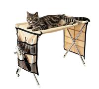 Table De Toilettage Pour Chien Lit Support Respirant Amovible Compact | Hamac De Toilettage Pour Animaux Convient pour chiot chat bain douche lavage tonte coupe brossage salon maison