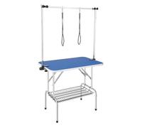 Table de Toilettage pour Chien - VEVOR - Table de Toilettage Chien Pliable 914,4 mm Hauteur Ajustable 2 Potences