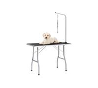 Vidaxl Table De Toilettage Réglable Pour Chiens Avec 1 Boucle