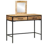 Table de Toilette avec tiroir Marron 100 x 40 x 120 cm vidaXL