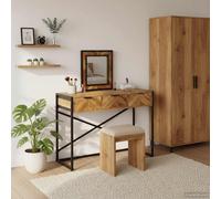 Table de Toilette Marron 100 x 40 x 120 cm Bois d'Acacia Massif vidaXL