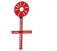 Table de toupie pour le travail du bois | Outil de fraisage multifonction avec rayon de coupe circulaire de 120 à 650 mm | Construction en alliage d'aluminium | Compatible avec les grands châssis de