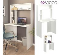 table de travail, bureau informatique, table PC, tablettes, Bureau Vicco Albano