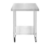 Table de Travail en Inox 60cm x 45cm x 86cm - KuKoo Kukoo