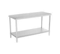 Table de travail inox - ECO - 150 x 60 cm - 230 kg - Royal Catering RCAT-150/60-NW