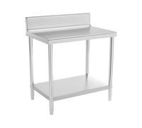 Table de travail inox - ECO - 90 x 60 cm - 210 kg - Dosseret - Royal Catering RCAT-90/60-N