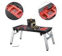 Table de travail pliable, établi portable, fonctionnalité 7 en 1