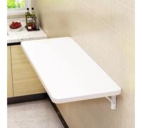 Table de travail pliante à fixation murale, bureau pliable en bois pour cuisine et chambre à coucher, restaurant, bureau flottant pour petits espaces