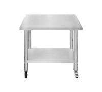 Table de Travail en Inox 76cm x 90cm x 86cm - KuKoo Kukoo