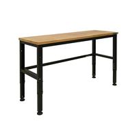 Table De Travail Réglable En Hauteur 300 KG Plateau En Bois Dur