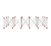 Rubi Table de travail rétractable 28917 300 x 120 cm