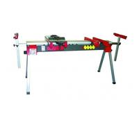 Table de travail UNIVERSELLE pour SCIES A ONGLETS avec 4 prises HOLZMANN