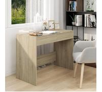 Table de travail - VIDAXL - Bureau Chêne sonoma - 2 tiroirs - Aspect bois