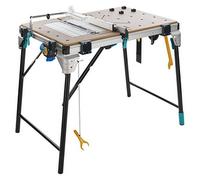 Table machine multifonctionnelle - Wolfcraft - Master Cut 2600 PRO - 1185x765x863 mm déplié - 1110x200x765 mm plié