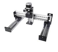 Table de travail XYZ à 3 axes avec vis à billes, rail de guidage linéaire SFU1605, moteur pas à pas Nema23 et platine cartésienne(Z Axis 250mm,100mmx3 -XY)