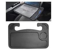 Table de Volant de Voiture pour Ford Transit Custom 2012-2022 | ABS ergonomique multifonction double face gobelet fente stylo portable installation rapide travail repas voiture voyage