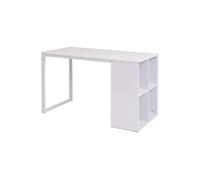 Vidaxl Table D'écriture 120x60x75 Cm Blanc Blanc
