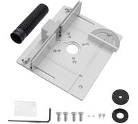 Table Défonceuse Plaque Aluminium Set - Défonceuse A Bois avec Support Coudé