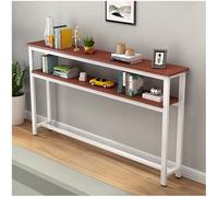 Table d'entrée, Table d'appoint for canapé, bibliothèque Longue et étroite, étagère de présentation, Console de canapé derrière(Color 5,70x15cm/27.56x5.91in)