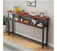 Table d'entrée, Table d'appoint for canapé, bibliothèque Longue et étroite, étagère de présentation, Console de canapé derrière(Color 4,70x15cm/27.56x5.91in)