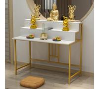 Table D'entrée, Table D'offrande, Plateforme, Bouddha, Armoire Bouddha, Plateforme Bouddha Économique À Trois Niveaux, Dieu De La Richesse(C,100cm)