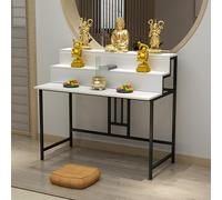 Table D'entrée, Table D'offrande, Plateforme, Bouddha, Armoire Bouddha, Plateforme Bouddha Économique À Trois Niveaux, Dieu De La Richesse(H,100cm)