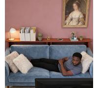 Table derrière canapé Table basse étroite avec accessoires, Tables d'entrée étroites pour clés/œuvres d'art/plantes vertes, Étagère étroite en bois peu encombrante(Brown,47x4x29.5in/120x10x75cm)