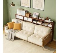 Table derrière canapé Table basse étroite personnalisable avec étagère ouverte, Tables d'entrée multifonctionnelles pour plantes vertes/clés, Entre les canapés et le mur(Color A,94.5x5.9in/240x15cm)