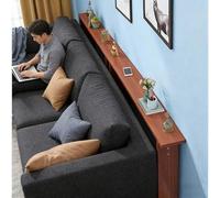 Table derrière canapé Tables de canapé étroites pour couloir, Petits meubles d'espace pour économiser de l'espace, Étagère au bord du lit avec outils d'installation(Color 4,32x8x25in/80x20x65cm)